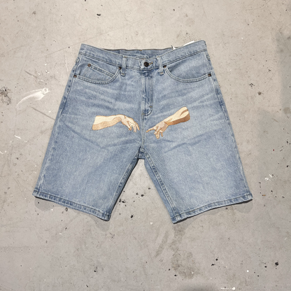 Touch it Denim Jort Short