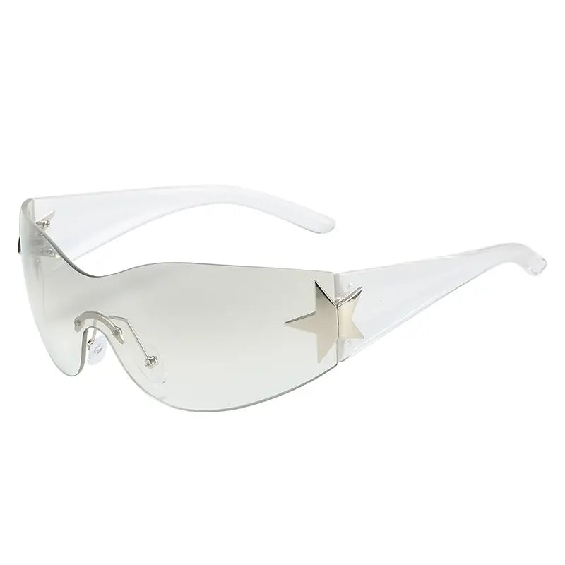 Rock Star Glasses - White/Grey