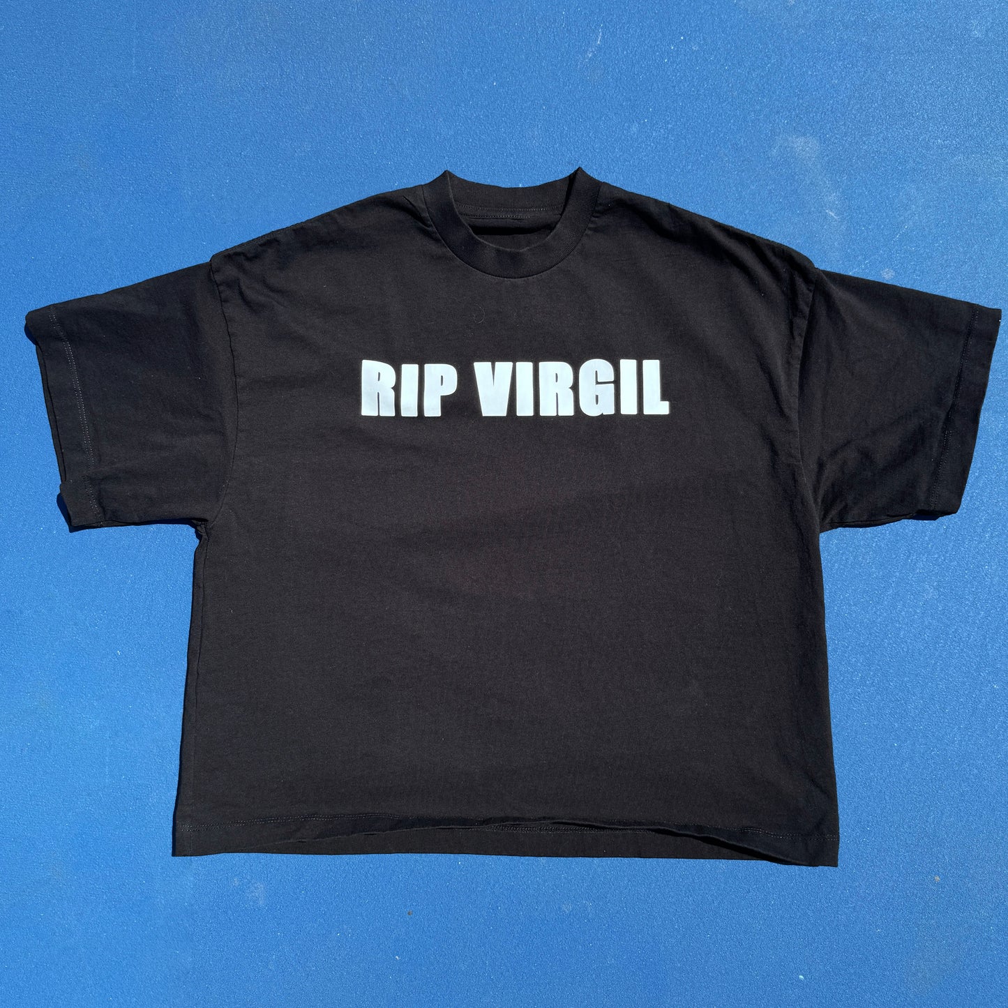 RIP VIRGIL CROPPED TSHIRT