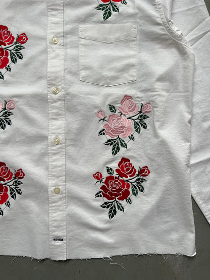 Flowers Button Up Shirt