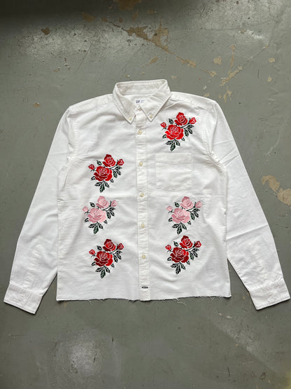 Flowers Button Up Shirt