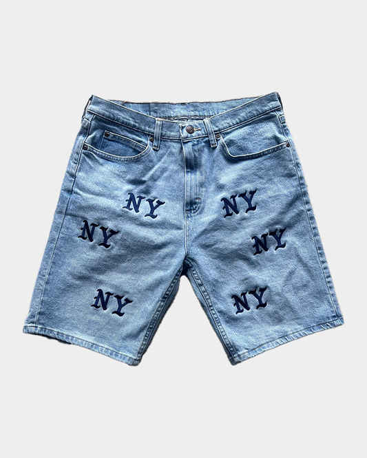 NY old english JORTS